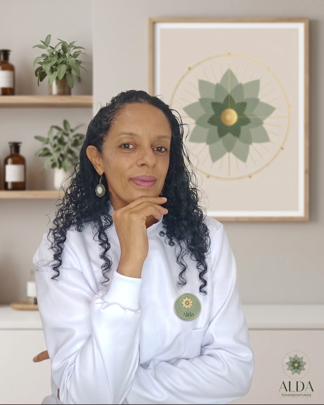 Alda Marinez, terapeuta holística da Alda Terapias Naturais